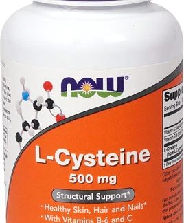 NOW Foods L-Cysteine -- 500 mg - 100 Tablets
