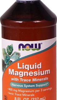 NOW Foods Liquid Magnesium with Trace Minerals -- 8 fl oz