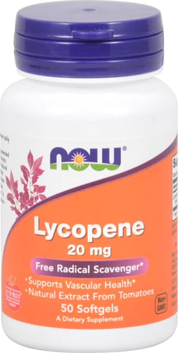 NOW Foods Lycopene -- 20 mg - 50 Softgels