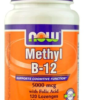NOW Foods Methyl B12 -- 5000 mcg - 120 Lozenges