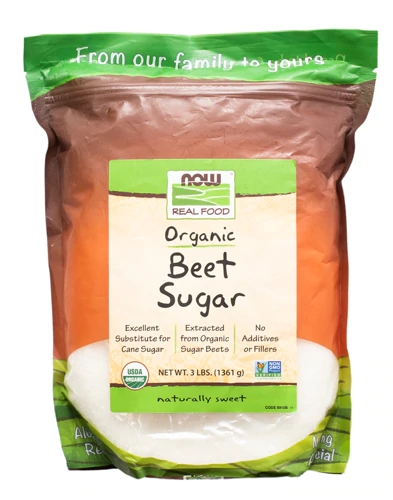 NOW Foods Organic Beet Sugar -- 3 lbs