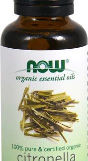 NOW Foods Organic Essential Oils Citronella -- 1 fl oz