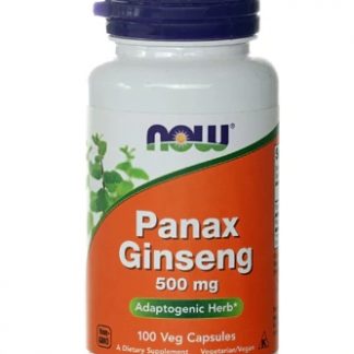 NOW Foods Panax Ginseng -- 500 mg - 100 Vegetable Capsule