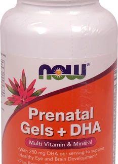NOW Foods Prenatal Gels + DHA -- 90 Softgels