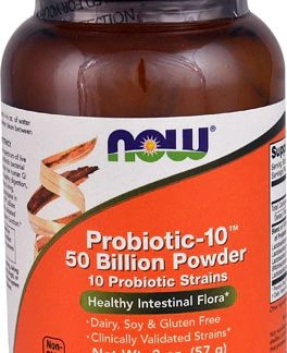 NOW Foods Probiotic-10™ 50 Billion Powder -- 2 oz