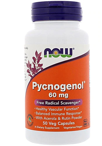 NOW Foods Pycnogenol® -- 60 mg - 50 Veg Capsules