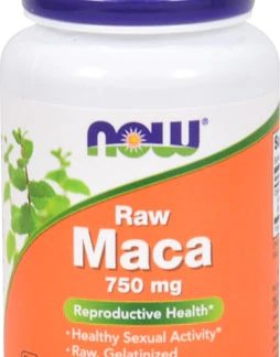 NOW Foods Raw Maca -- 750 mg - 30 Veg Capsules
