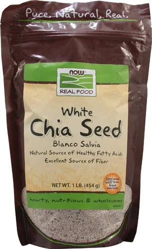 NOW Foods Real Food™ White Chia Seed -- 1 lb