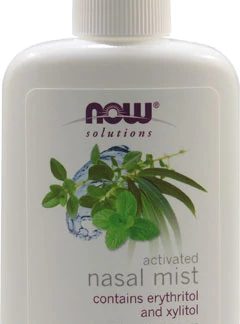 NOW Foods Solutions Activated Nasal Mist -- 2 fl oz
