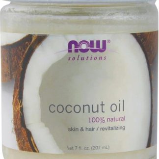 NOW Foods Solutions Coconut Oil -- 7 fl oz