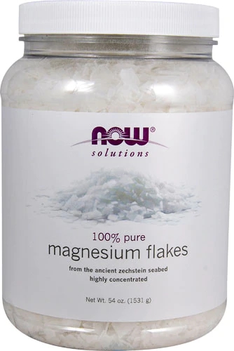NOW Foods Solutions Magnesium Flakes -- 54 oz