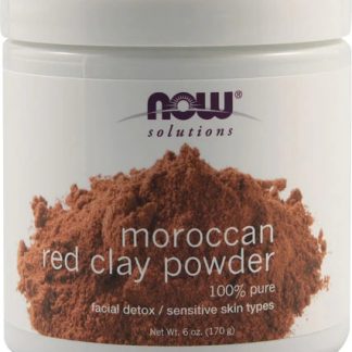 NOW Foods Solutions Moroccan Red Clay Powder -- 6 oz