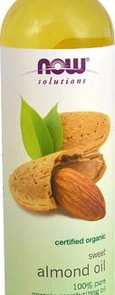 NOW Foods Solutions Organic Sweet Almond Oil -- 8 fl oz