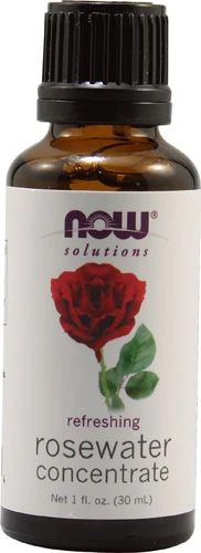 NOW Foods Solutions Rosewater Concentrate -- 1 fl oz