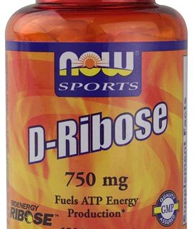 NOW Foods Sports D-Ribose -- 750 mg - 120 Vcaps®