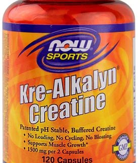 NOW Foods Sports Kre-Alkalyn Creatine -- 120 Capsules