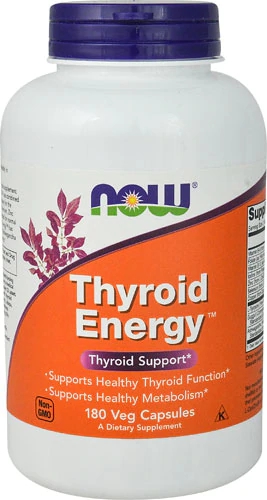 NOW Foods Thyroid Energy™ -- 180 Veg Capsules