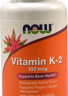 NOW Foods Vitamin K-2 -- 100 mcg - 100 Vegetarian Capsules