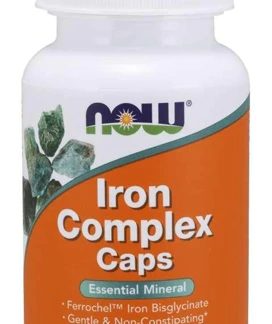 NOW Iron Complex Caps -- 100 Vegg Capsules