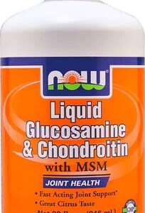 NOW Liquid Glucosamine & Chondroitin with MSM -- 32 fl oz