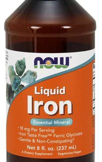 NOW Liquid Iron -- 18 mg - 8 fl oz
