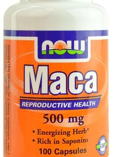 NOW Maca -- 500 mg - 100 Veg Capsules