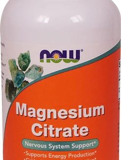 NOW Magnesium Citrate -- 240 Veg Capsules
