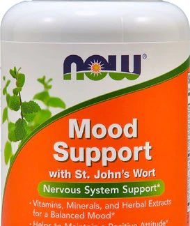 NOW Mood Support with St. John's Wort -- 90 Veg Capsules