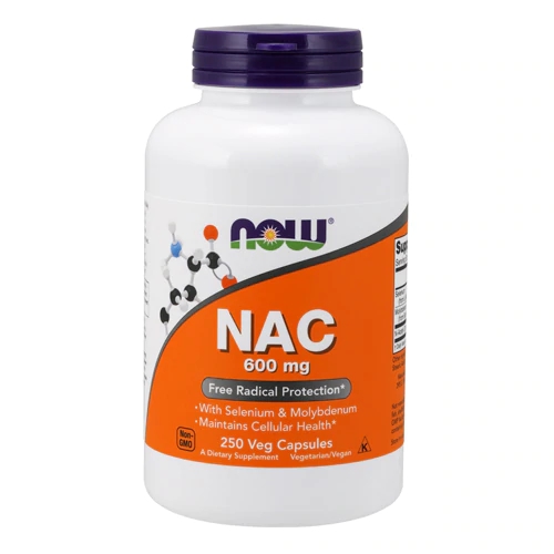 NOW NAC -- 600 mg - 250 Veg Capsules