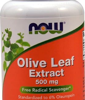 NOW Olive Leaf Extract -- 500 mg - 120 Veg Capsules