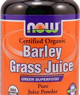 NOW Organic Barley Grass Juice Pure Juice Powder -- 4 oz