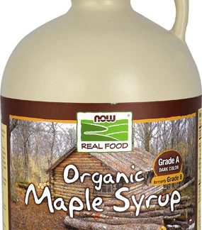 NOW Real Food Organic Maple Syrup Grade A -- 64 fl oz