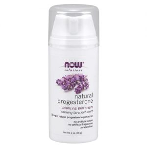 NOW Solutions Natural Progesterone Cream Calming Lavender -- 3 oz
