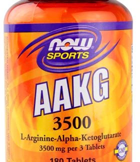 NOW Sports AAKG 3500 -- 180 Tablets