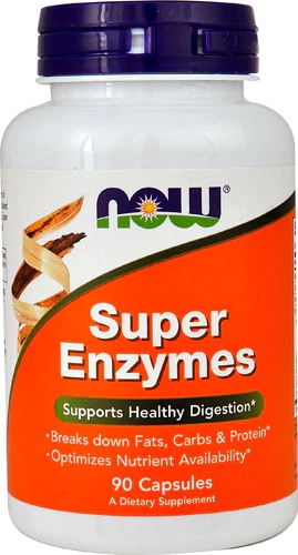NOW Super Enzymes -- 90 Capsules