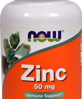 NOW Zinc -- 50 mg - 250 Tablets