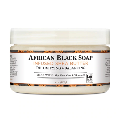 Nubian Heritage Infused Shea Butter with African Black Soap -- 4 oz