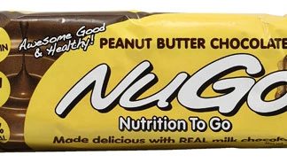NuGo Nutrition To Go Bars Peanut Butter Chocolate -- 15 Bars