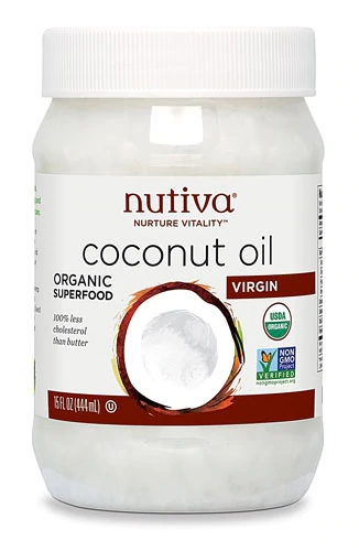 Nutiva Organic Virgin Coconut Oil -- 15 fl oz