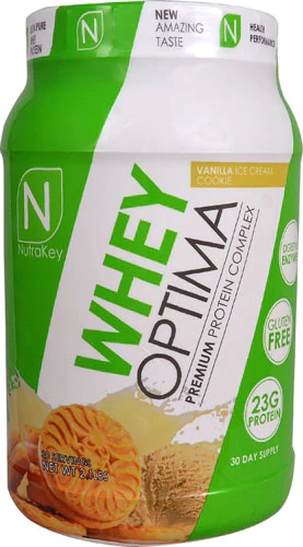 NutraKey Whey Optima Vanilla Ice Cream Cookie -- 2.1 lbs