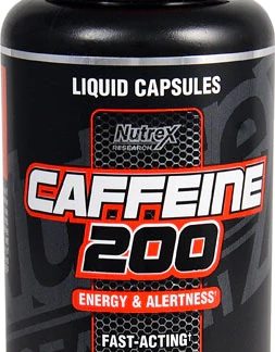 Nutrex Research Caffeine 200 -- 60 Liquid Capsule
