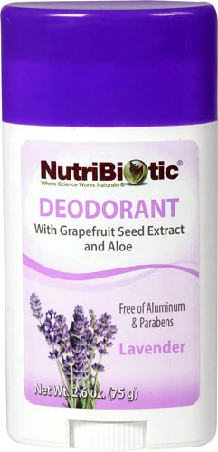 NutriBiotic Deodorant Stick Lavender -- 2.6 oz