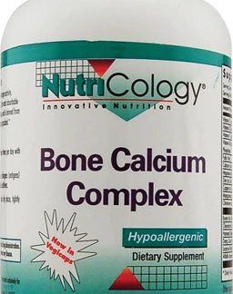 NutriCology Bone Calcium Complex -- 180 Vegetarian Capsules