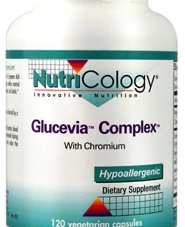 NutriCology Glucevia™ Complex with Chromium -- 120 Vegetarian Capsules