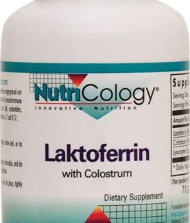 NutriCology Laktoferrin with Colostrum -- 90 Capsules