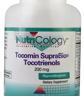 NutriCology Tocomin SupraBio® Tocotrienols -- 200 mg - 60 Softgels