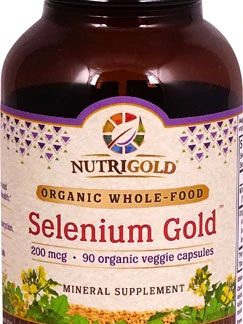 NutriGold Selenium Gold™ -- 200 mcg - 90 Organic Veggie Capsules
