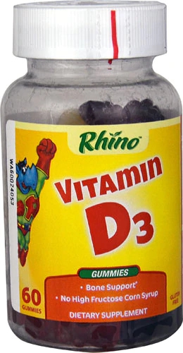 Nutrition Now Rhino Vitamin D3™ Gummies -- 60 Gummies