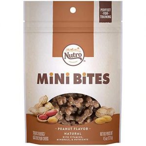 Nutro Mini Bites Dog Treats Peanut -- 4.5 oz