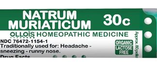 Ollois Natrum Muriaticum 30c -- 80 Pellets